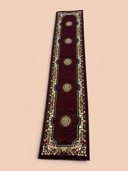 Brand New 3x15 Burgundy Hallway Runner