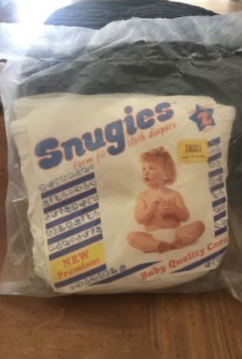 Snuggles form fit cloth diapers size small 6-13 lbs