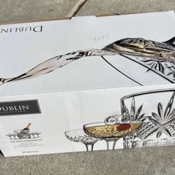 Dublin Collection Five Piece Champagne Set NEW IN BOX 