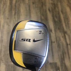 Nike SQ Sasquatch TW Tiger Woods Junior Youth Kids 4 Wood 24 Degree Loft