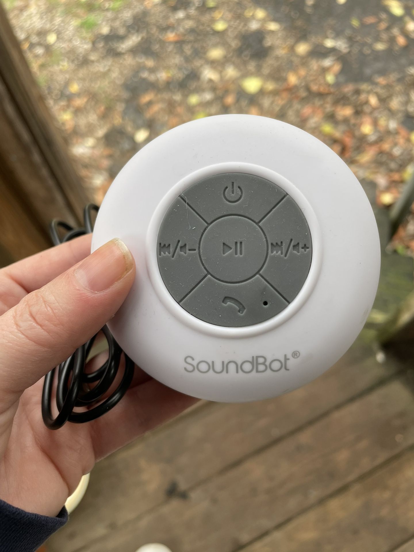 SoundBot SB510 Shower Bluetooth Speaker – White