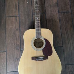 Burswood Acoustic Guitar Model: JW-41F (Price Negotiable) GUITAR CASE INCLUDED