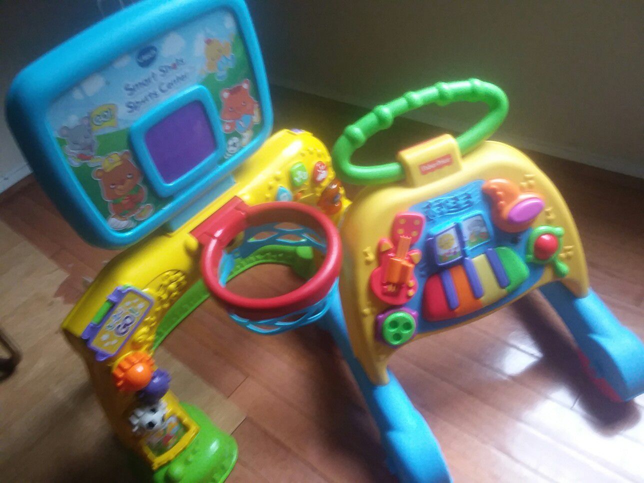 Fisher Price toys and stroller