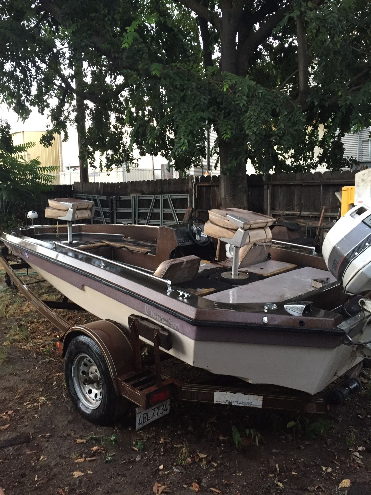 1986 Champion Bass Boat for Sale in Lodi, CA OfferUp