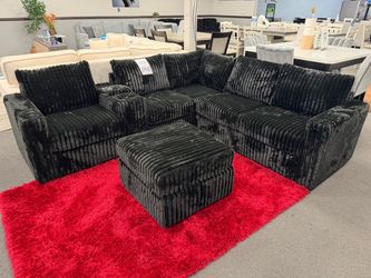 Black Sofa Sectional