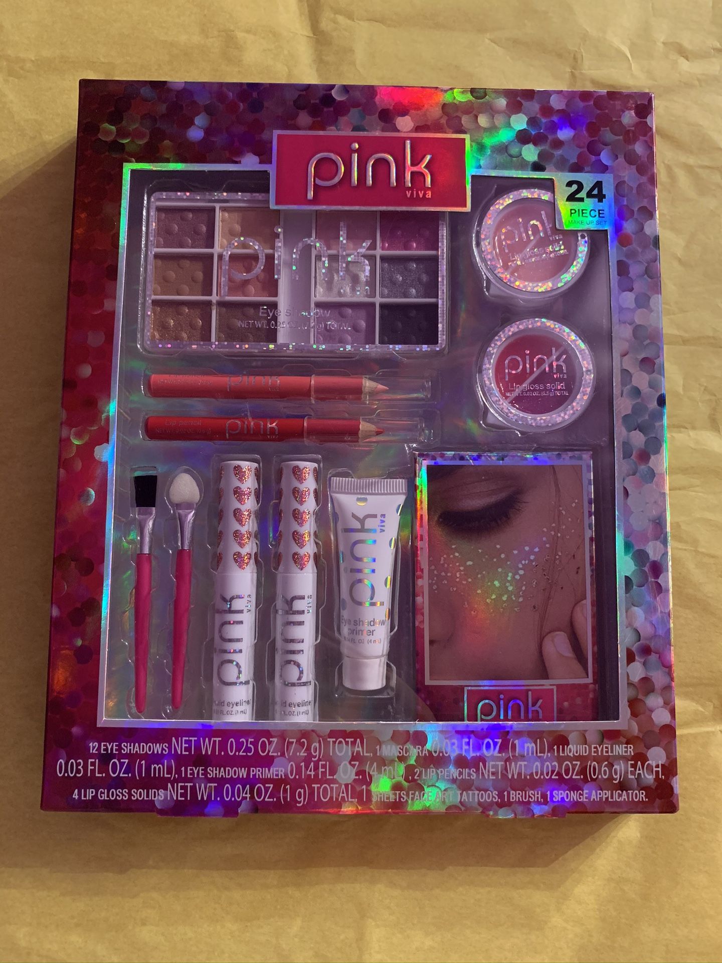 Pink Viva Makeup Set