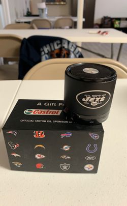 New York jets Bluetooth speaker! NFL/castrol promo