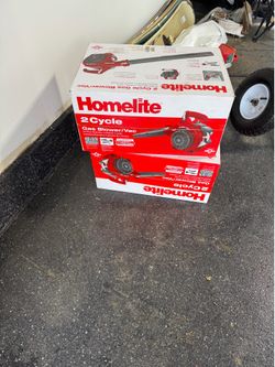 3 toro mowers and 2 homlite blowers