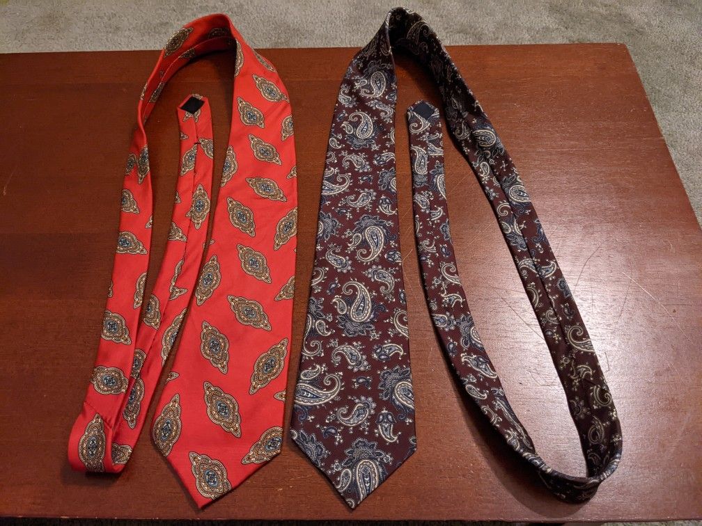 2 Silk Ties from Strathmore