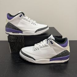 Jordan 3 dark iris