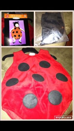 New with tags 0-6 ladybug costume $10 firm