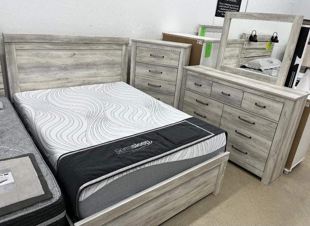 Bellaby Bedroom Set Queen or King Beds Dressers Nightstands Mirrors Chests Options With İnterest Free Payment Options