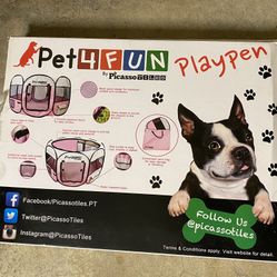 Portable Dog Play Pen Rabbits Cats New