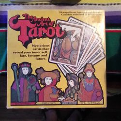 Vintage tarot cards