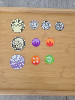 Pokémon Coins And Condition Markers