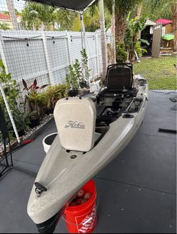 Hobie Mirage Outback 12’9” Pedal Fishing Kayak + MirageDrive 180
