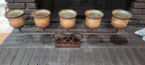 Rustic Candle Holder