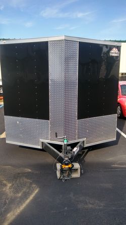 Brand New Vnose Enclosed Aluminum Trailers