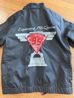 Kids Lightning McQueen Jacket Size 4