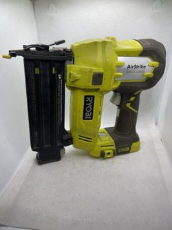Used Ryobi 18ga Nail Gun Tool Only 