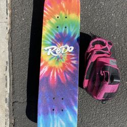 Kids Skate Board/ Pads