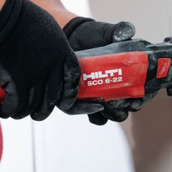 Hilti drywall cut-out tool & Dust Extractor Accessory 