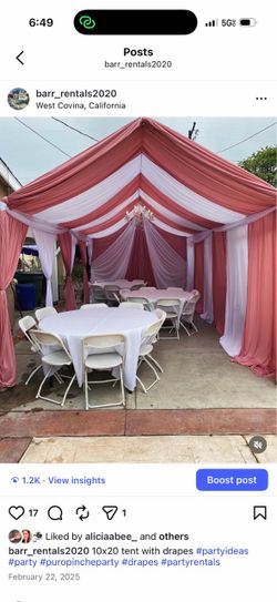 Tables chairs starting at $1
