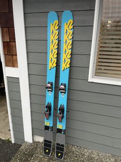 K2 Mindbender 116 skis 186cm with marker griffon bindings