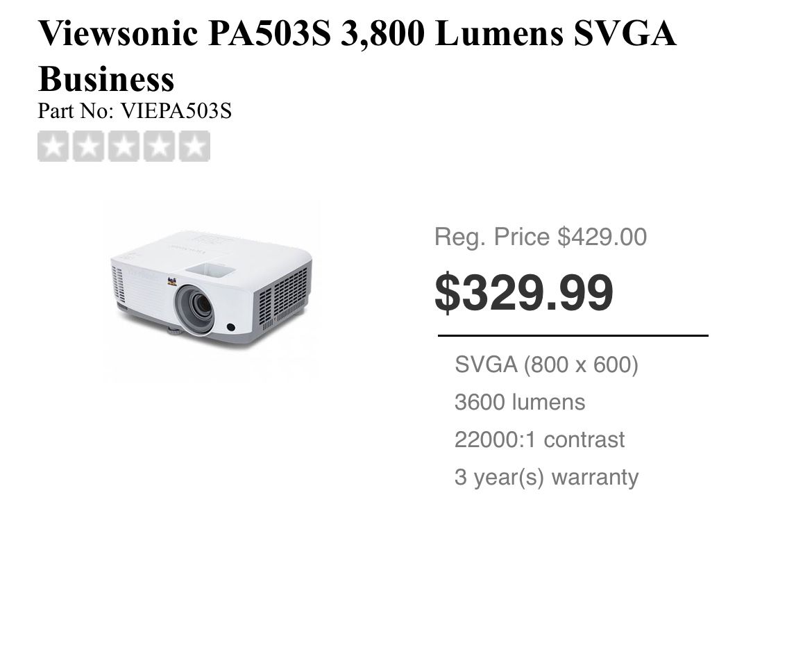Home Cinema Projector