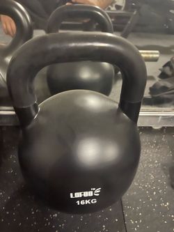 Lofoo 16KG Cast Iron Kettlebell