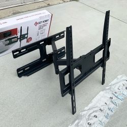 New $25 Full Motion 32-55” TV Wall Mount Swivel Tilt VESA 400x400mm, Max Load 99 Lbs