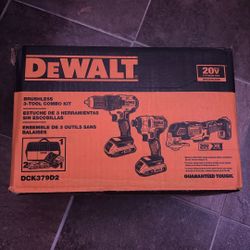 Dewalt Brushless 3-Tool Combo kit