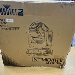 Chauvet DJ Intimidator Spot 360X Open Box New Includes Power Cord & Box