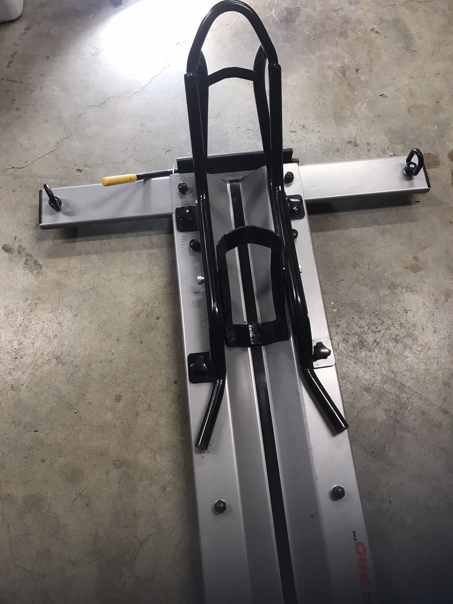 Drop Tail Cycle Glyder Pro Wheel Chock Motorcycle Dolly