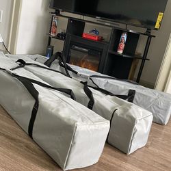 strong Concession vendor event tent, new 10 x 10 Three-piece tents, pack, weatherproof, professional light gray (white)  90 each