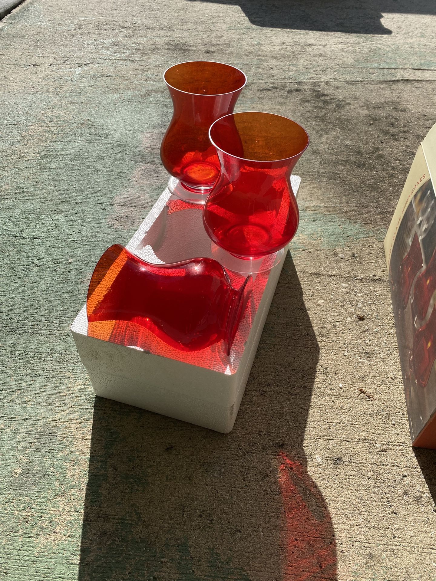 Red Glass Hurricane 