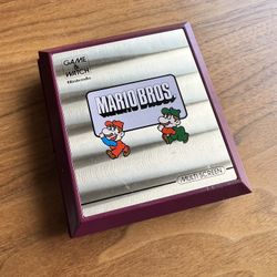 🎮 Nintendo Game & Watch Mario Bros 👨🏻‍🔧 1983 Handheld Game