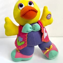MTY Easter Shakin' Animated Singing Dancing Easter Duck Plush