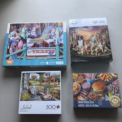 4 Brand New Puzzles