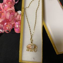 Gold Plated Necklace  14K