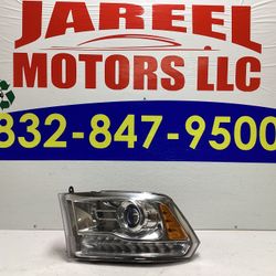 2016 2017 2018 DODGE RAM 1500 HEADLIGHT LEFT SIDE 