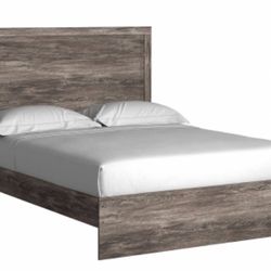 Queen Set Without The Mattress With Night Stand With UBS On It 