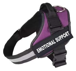 Emotional Support Dog Harness Purple Vest
