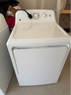 GE washer and dryer