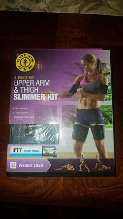 Brand new Gold's gym upper arm and thigh trimmers