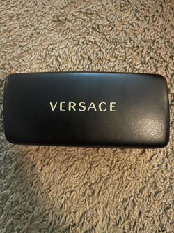 Authentic All Black Versace Frames/ Gold