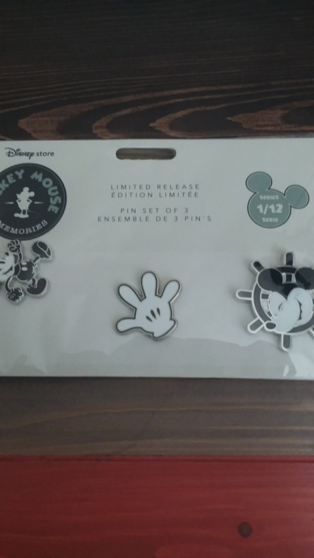 Disney Mickey Mouse Memories Limited Edition Pins Set 1/12 (Sold Out)