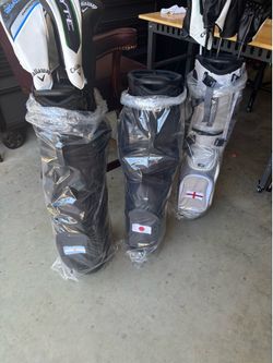 Sunday Golf rider bag brand new and plastic Sunday Golf rider bag brand new and plastic