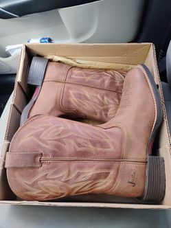 Men's Justin Square toe/rodeo boots 10 New