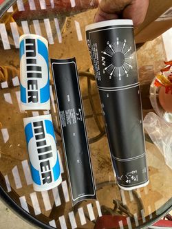 Miller Bobcat welder decals
